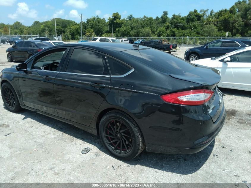 2014 FORD FUSION SE - 3FA6P0HDXER286014