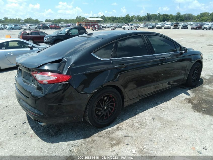 2014 FORD FUSION SE - 3FA6P0HDXER286014