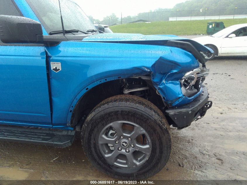 2023 FORD BRONCO BASE/BIG BEND - 1FMEE5BP9PLA91112