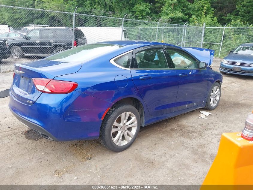2016 CHRYSLER 200 LIMITED - 1C3CCCAG6GN148477
