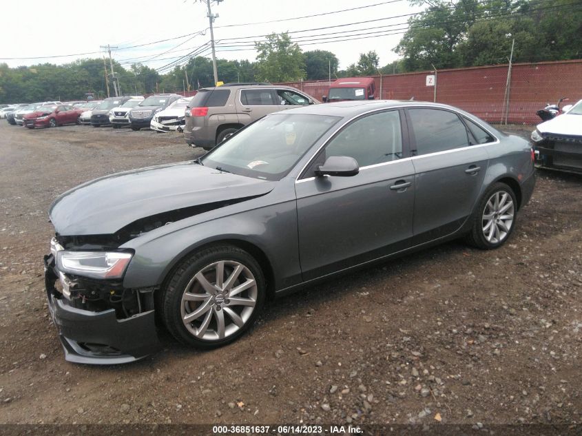 2013 AUDI A4 PREMIUM - WAUBFAFLXDN034063