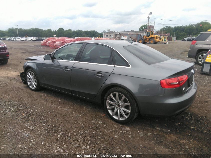 2013 AUDI A4 PREMIUM - WAUBFAFLXDN034063