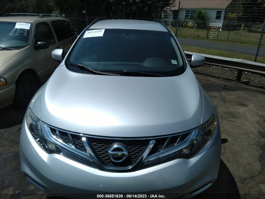 2013 NISSAN MURANO SV - JN8AZ1MUXDW211033