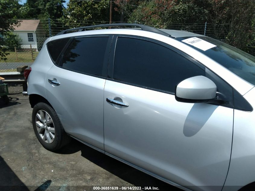 2013 NISSAN MURANO SV - JN8AZ1MUXDW211033