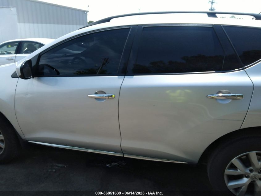 2013 NISSAN MURANO SV - JN8AZ1MUXDW211033