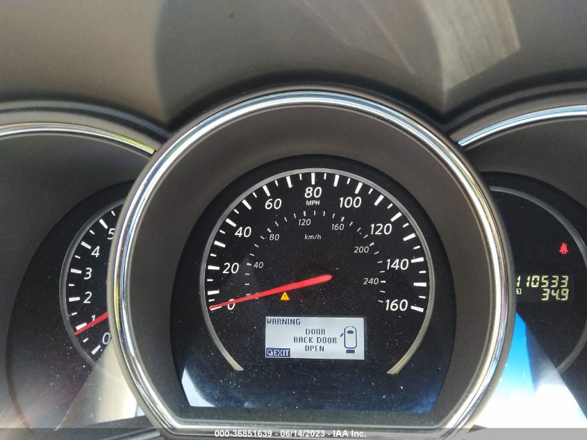 2013 NISSAN MURANO SV - JN8AZ1MUXDW211033