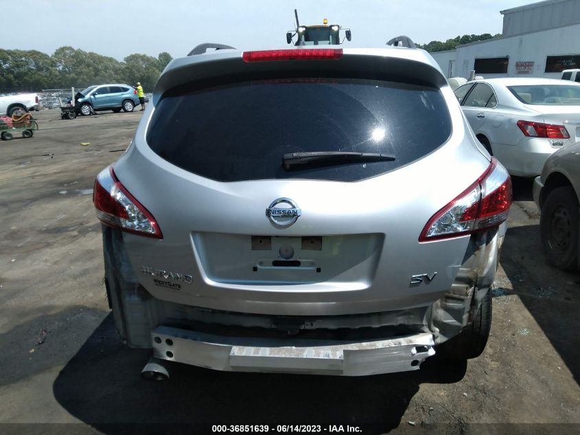 2013 NISSAN MURANO SV - JN8AZ1MUXDW211033