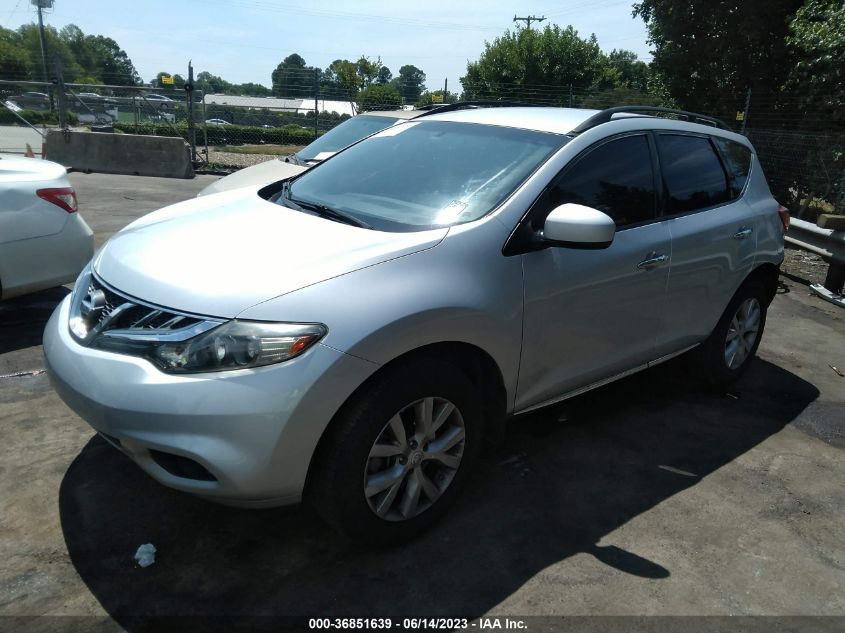 2013 NISSAN MURANO SV - JN8AZ1MUXDW211033
