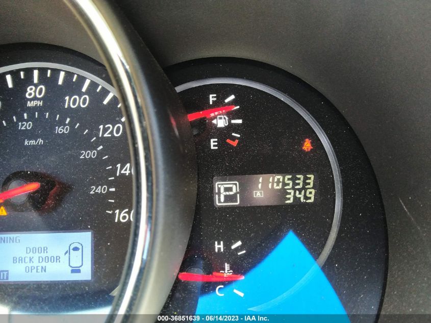 2013 NISSAN MURANO SV - JN8AZ1MUXDW211033