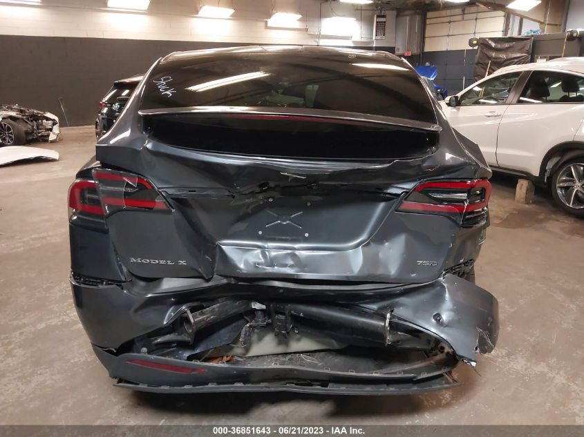 2018 TESLA MODEL X 75D/100D/P100D - 5YJXCBE27JF103124