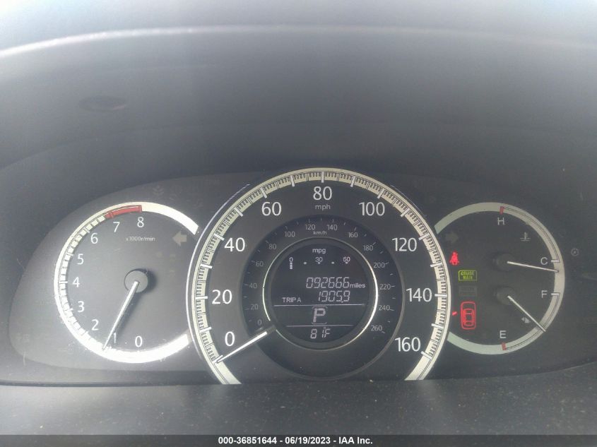 2015 HONDA ACCORD SEDAN LX - 1HGCR2F34FA081279