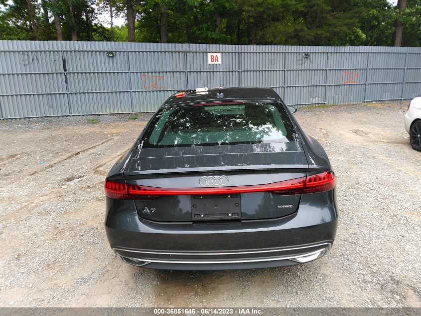 2022 AUDI A7 PREMIUM WAUP2BF23NN060598