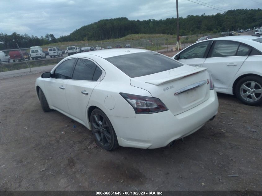 2013 NISSAN MAXIMA 3.5 SV W/SPORT PKG - 1N4AA5AP9DC827189