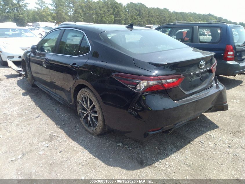 2021 TOYOTA CAMRY SE/SE NIGHT SHADE - 4T1G11AK8MU563423