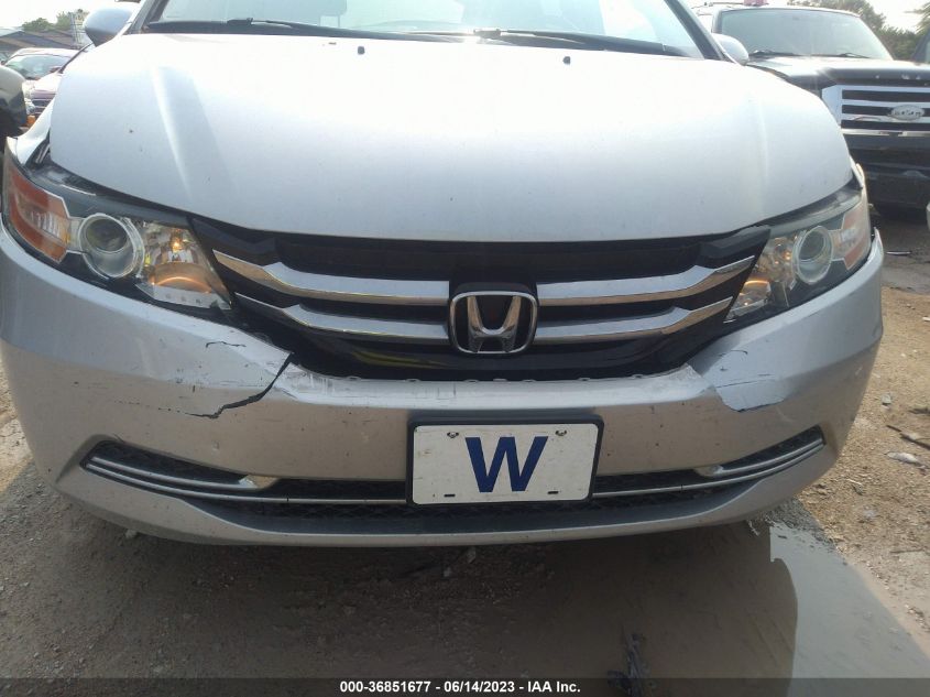 2014 HONDA ODYSSEY EX-L - 5FNRL5H68EB106807