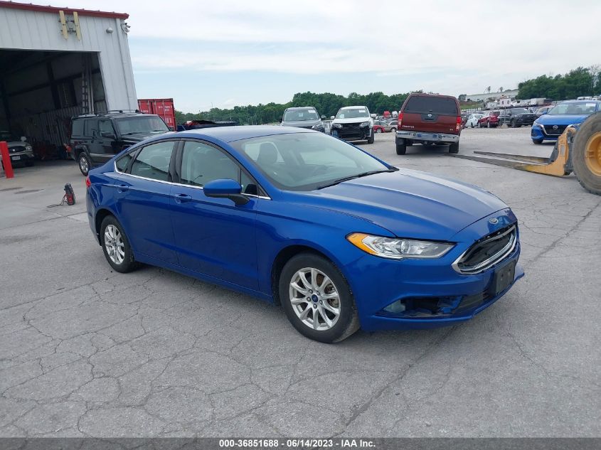 2017 FORD FUSION S - 3FA6P0G79HR326051