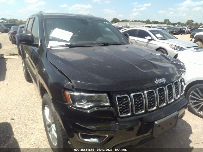 2017 JEEP GRAND CHEROKEE LAREDO - 1C4RJEAG3HC712493