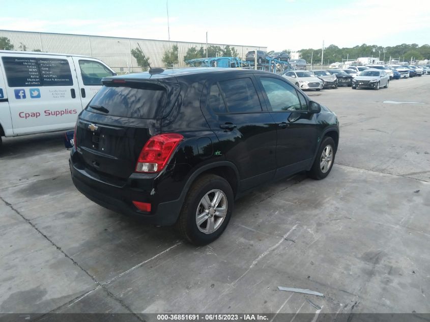 2021 CHEVROLET TRAX LS - KL7CJNSM9MB369910