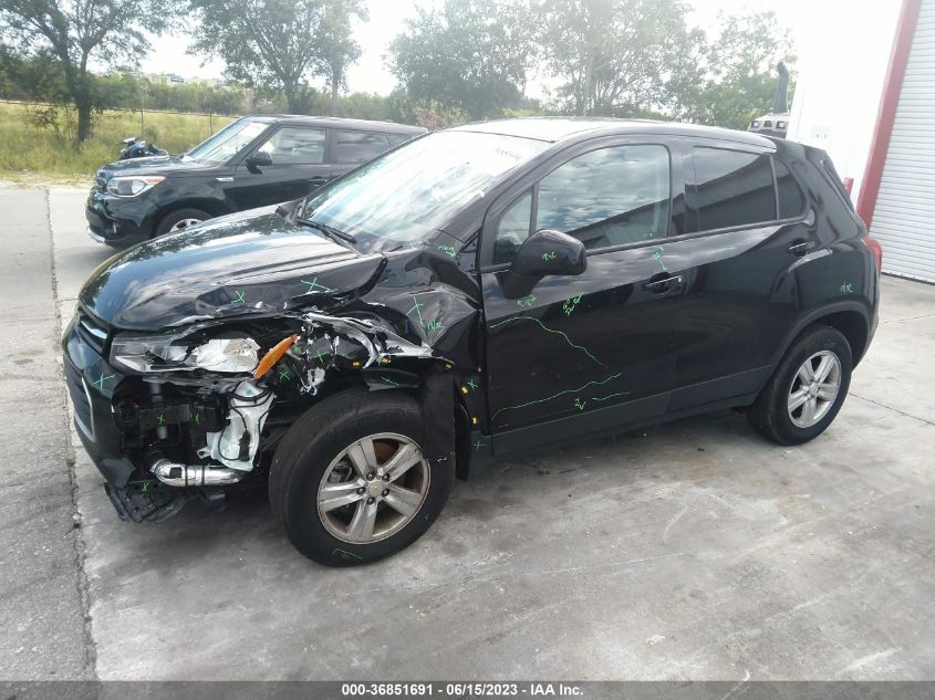 2021 CHEVROLET TRAX LS - KL7CJNSM9MB369910