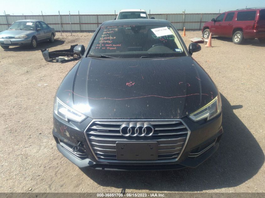 2017 AUDI A4 PREMIUM PLUS - WAUENAF43HN041306