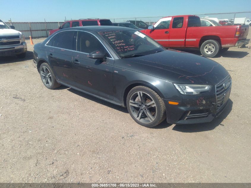 2017 AUDI A4 PREMIUM PLUS - WAUENAF43HN041306