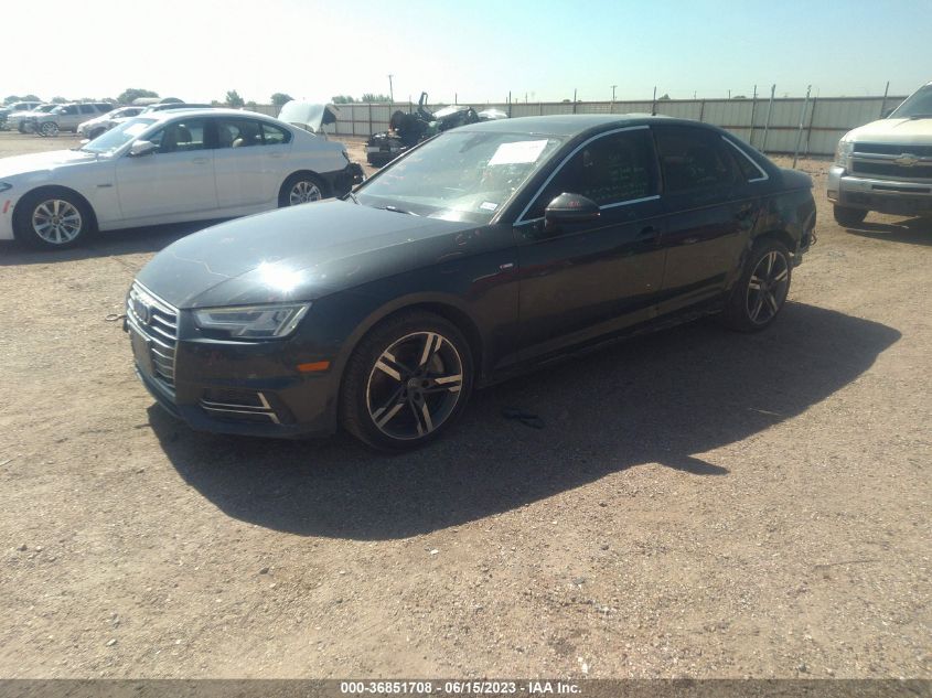 2017 AUDI A4 PREMIUM PLUS - WAUENAF43HN041306