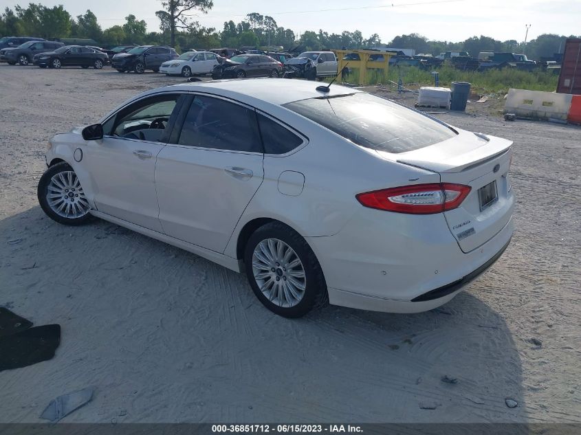 2013 FORD FUSION ENERGI TITANIUM - 3FA6P0SU1DR282358