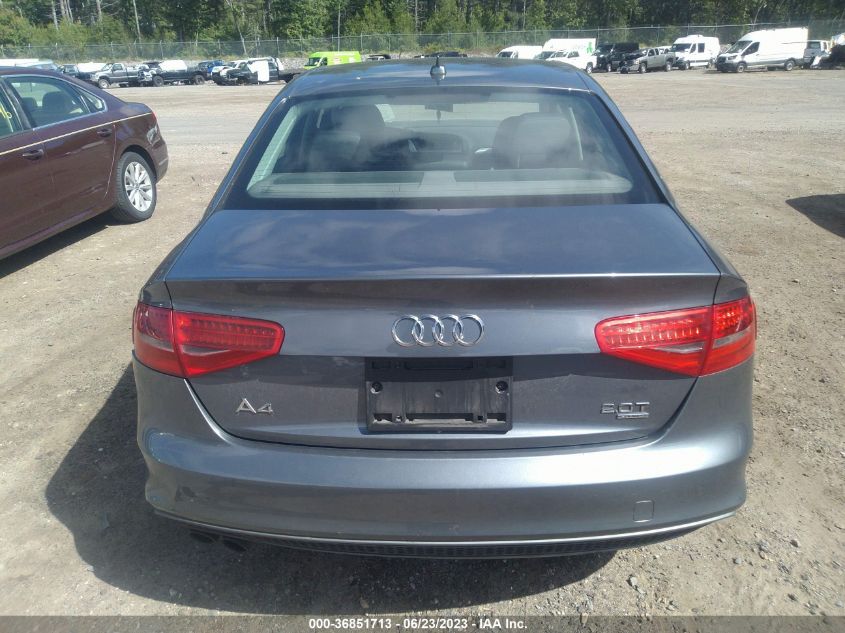 2014 AUDI A4 PREMIUM - WAUBFAFL7EN033969