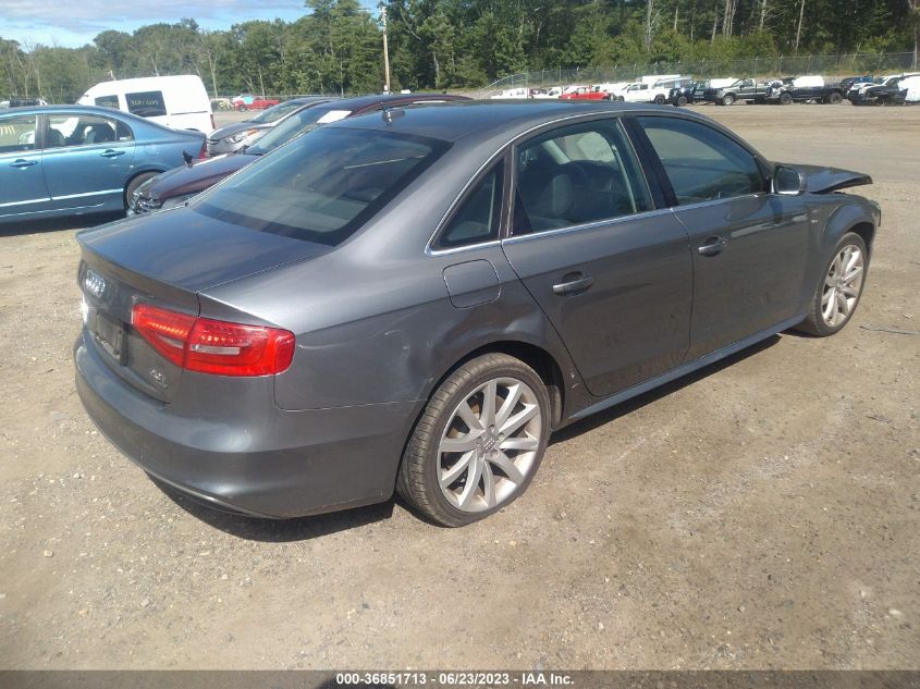 2014 AUDI A4 PREMIUM - WAUBFAFL7EN033969