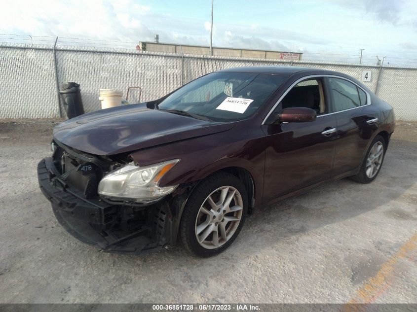 2014 NISSAN MAXIMA S/SV - 1N4AA5AP8EC436214