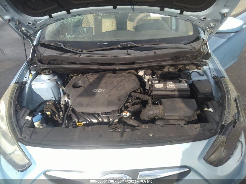 2014 HYUNDAI ACCENT GLS - KMHCT4AE2EU640311