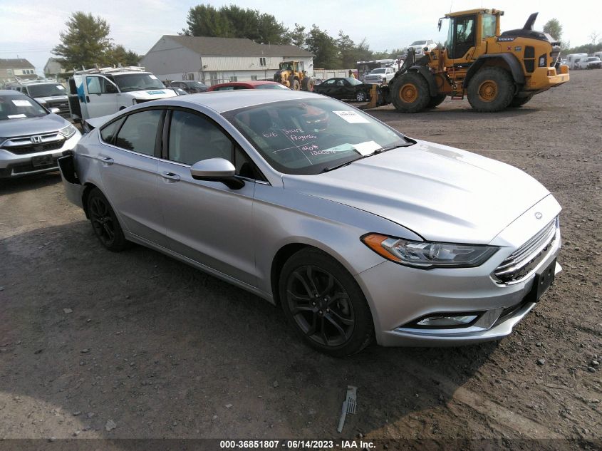 3FA6P0HD6JR254994 2018 FORD FUSION, photo no. 1