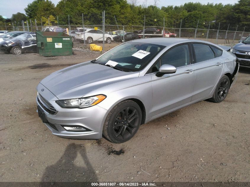 3FA6P0HD6JR254994 2018 FORD FUSION, photo no. 2