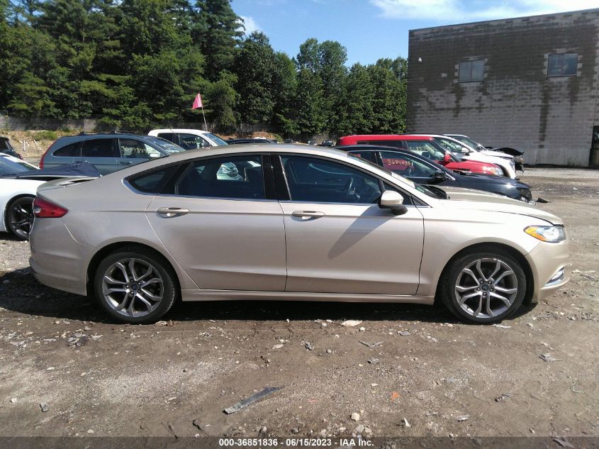 2017 FORD FUSION S - 3FA6P0G71HR288833
