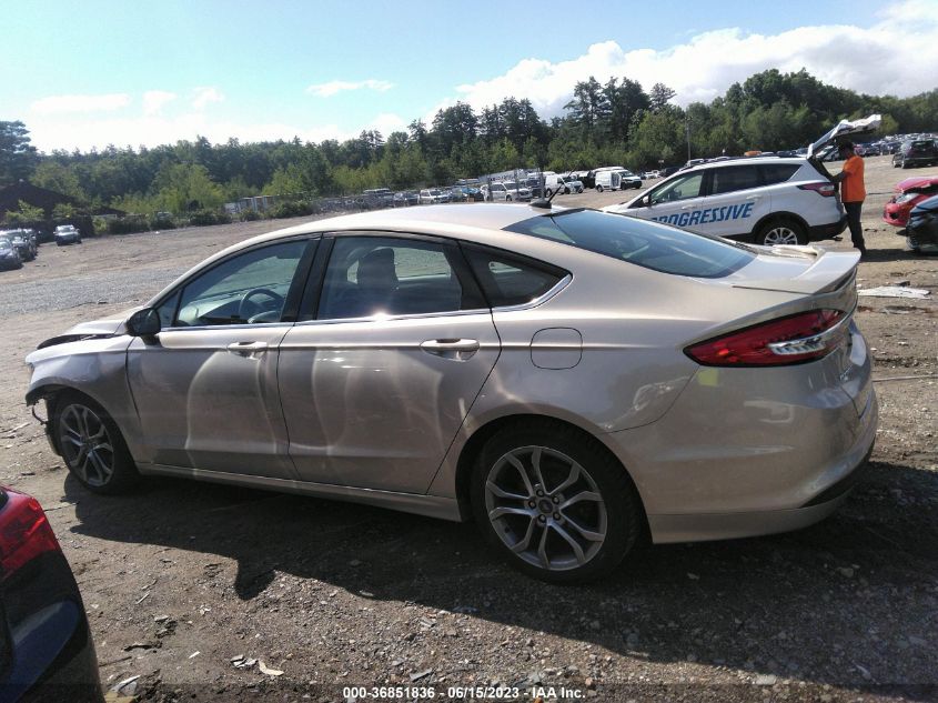2017 FORD FUSION S - 3FA6P0G71HR288833