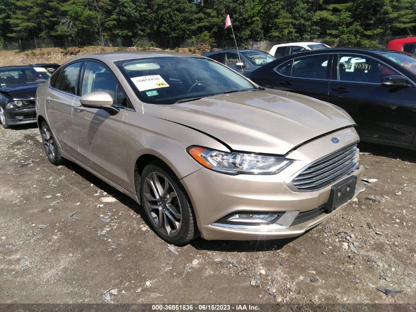 2017 FORD FUSION S - 3FA6P0G71HR288833