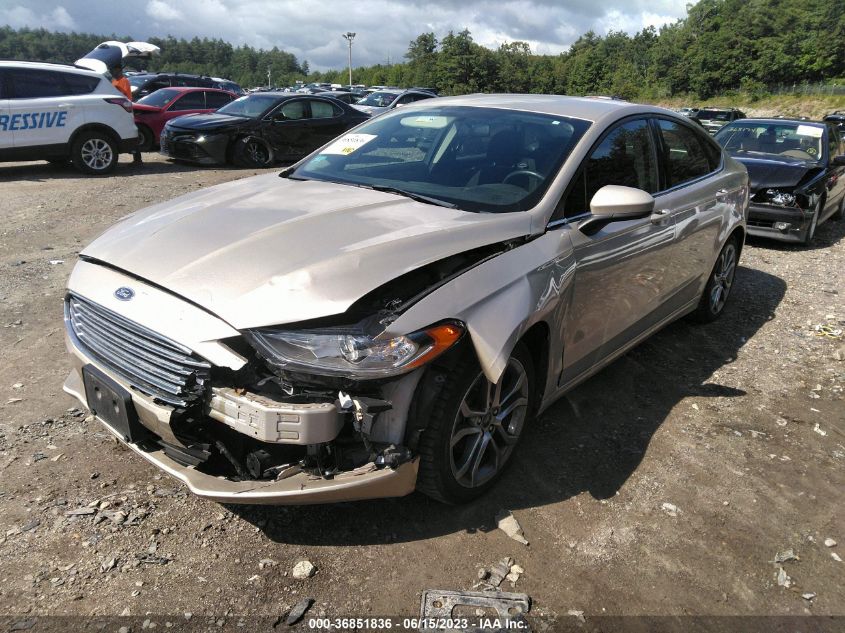 2017 FORD FUSION S - 3FA6P0G71HR288833