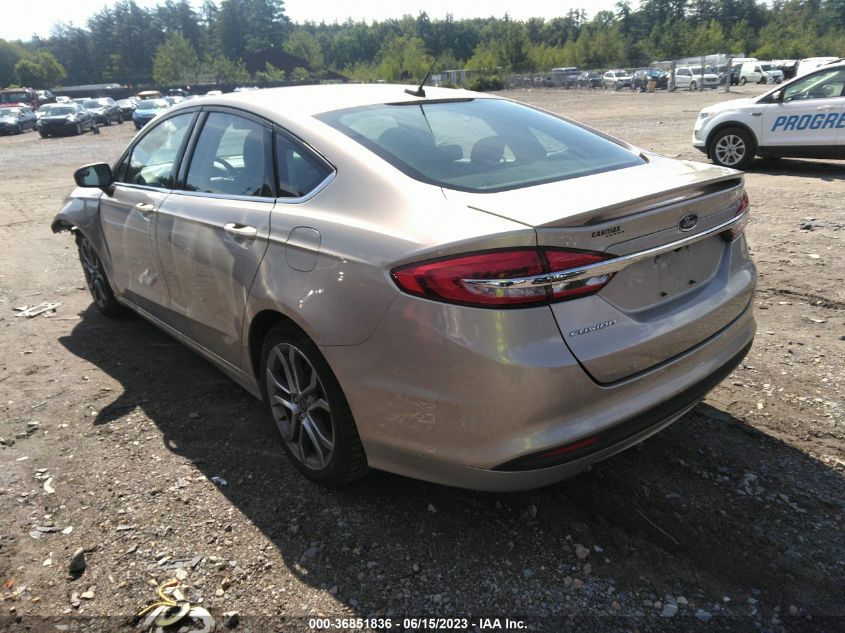 2017 FORD FUSION S - 3FA6P0G71HR288833