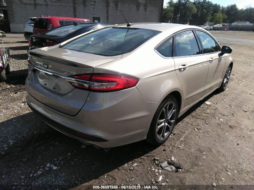 2017 FORD FUSION S - 3FA6P0G71HR288833