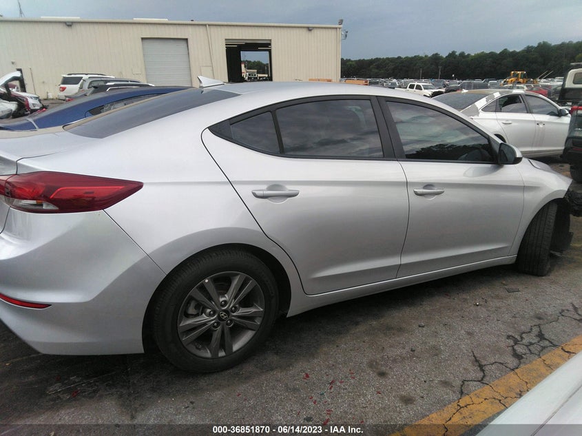 VIN 5NPD84LF4JH288790 2018 HYUNDAI ELANTRA SEL/VALUE/LIMITED