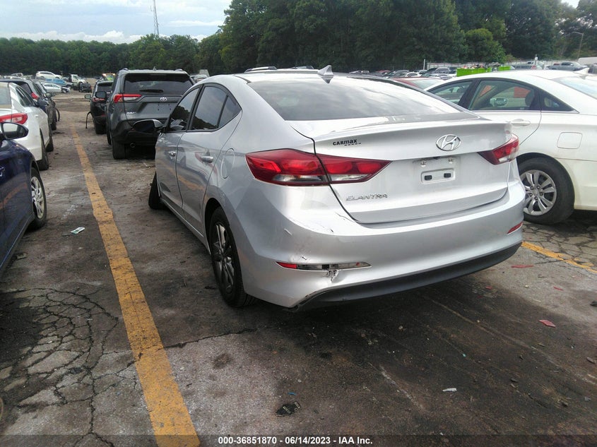 VIN 5NPD84LF4JH288790 2018 HYUNDAI ELANTRA SEL/VALUE/LIMITED