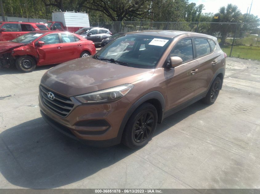 2016 HYUNDAI TUCSON SE - KM8J23A40GU062742
