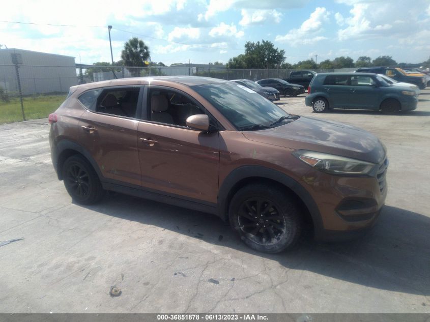 2016 HYUNDAI TUCSON SE - KM8J23A40GU062742