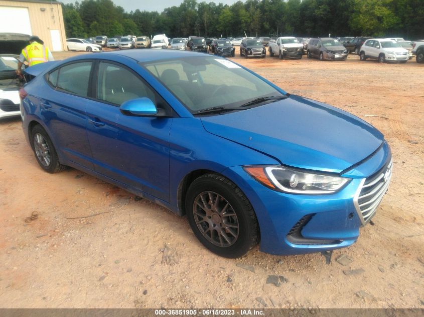 2017 HYUNDAI ELANTRA SE - KMHD74LF2HU076212