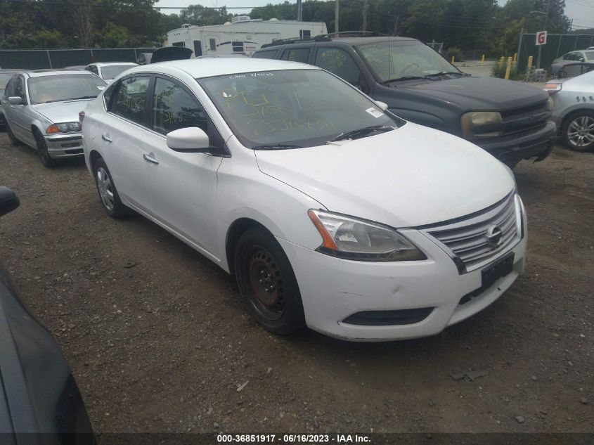 2015 NISSAN SENTRA SR/SL/S/SV/FE+ S - 3N1AB7AP7FY257841