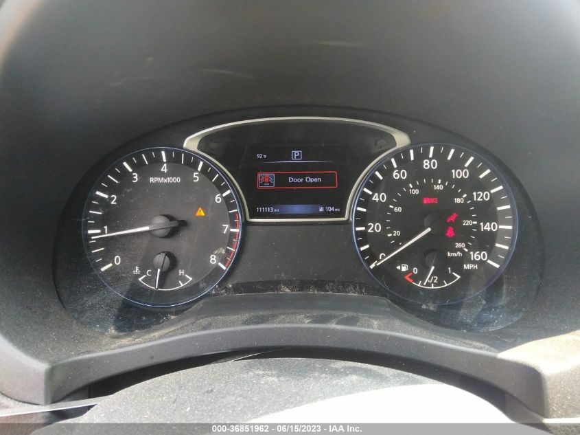 2017 NISSAN ALTIMA 2.5/S/SV/SL/SR - 1N4AL3AP8HC241541