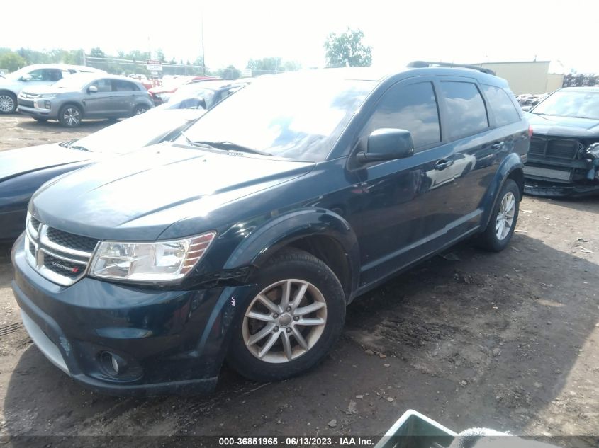 2014 DODGE JOURNEY SXT - 3C4PDCBG5ET116433