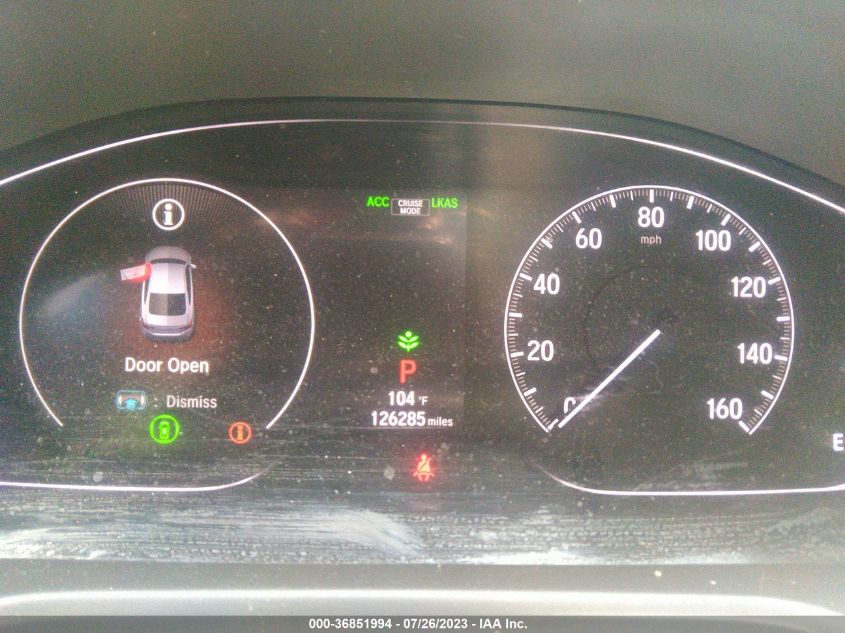 2018 HONDA ACCORD SEDAN EX-L 1.5T - 1HGCV1F50JA135614