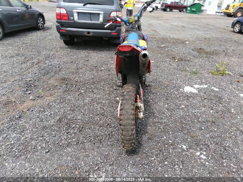2003 KTM 250 EXC VBKEXJ2333M214586