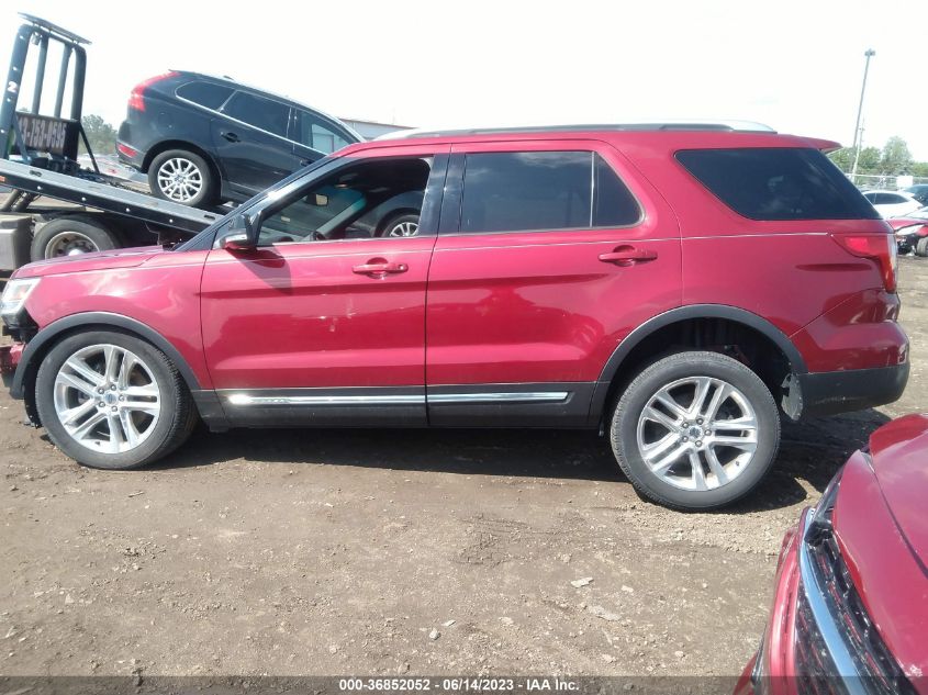 2017 FORD EXPLORER XLT - 1FM5K8D88HGA33129
